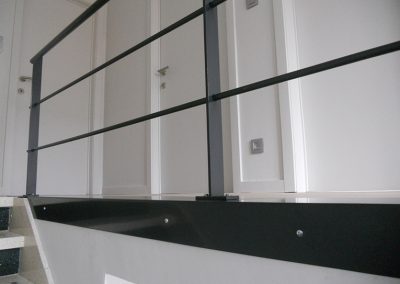 Balustrade in staal